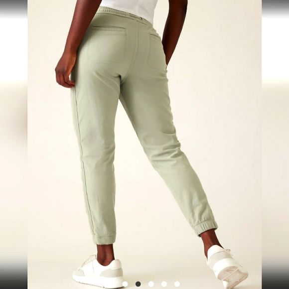 Athleta Farrallon Jogger Fern Green sz MP - Picture 2 of 6